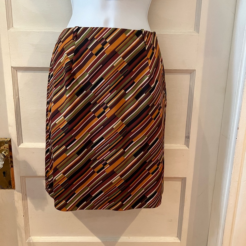 Enigma Striped Multicolor Women's Skirt size 36